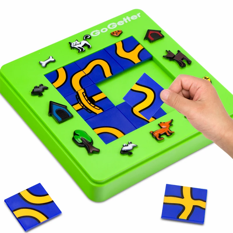 

Egg Cat and Mouse Maze Plane Animal Logic Puzzle Board Game