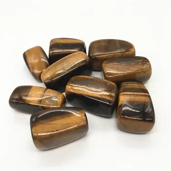 

1pcs naturl tiger eye quartz stone large particles tumbled stones