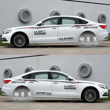 Puerta del coche Calcomanía Resistente Al Agua Pegatinas WRC Motor Sports para Car Styling Decoración Tatuajes de Cuerpo Completo Auto Deportivo