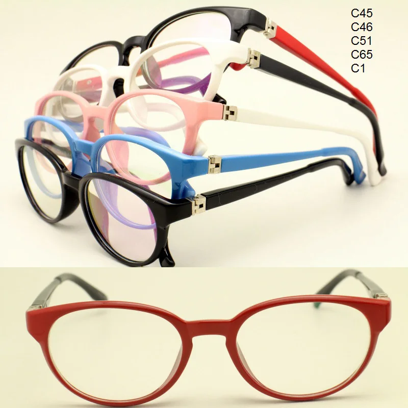 wholesale 8327 pupil TR90 rectro optical full rim fexilable hinge solid