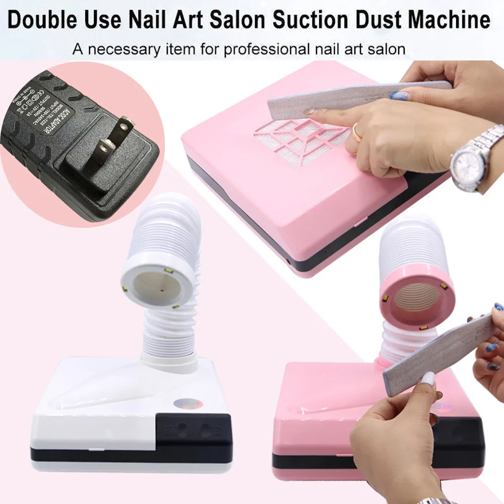 

Professional US Nail Vacuum Cleaning Machine 60W Nail Salon Vertical Vacuum Cleaner Manicure Machine Fashion Simple Dec6