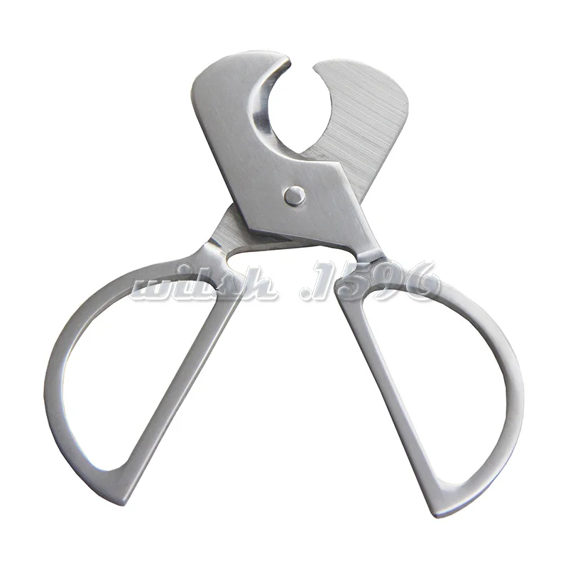 

1PC Mini Stainless Steel Knife Cigar Cutter Scissors Tobacco Smoking Guillotine