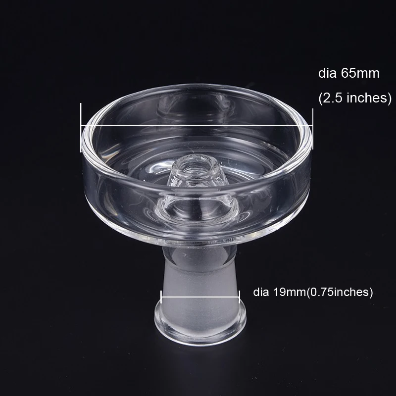 1PC FEMALE SHISHA HEAD HOOKAH TOBACCO FLAVOR GLASS BOWL FIT LED ART