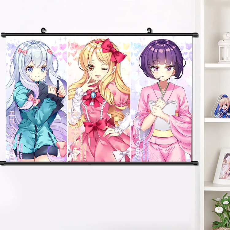 Аниме &quotEromanga Sensei&quot Izumi Sagiri Cute Loli настенная прокрутка постер манга настенные