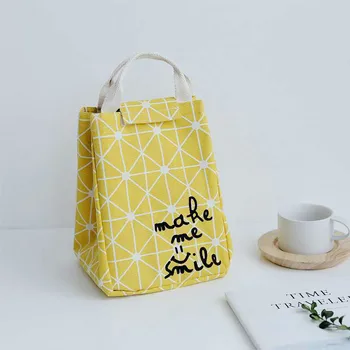 

Large Capacity Tote Thermal Lunch Bag Women Female Kids Food Picnic Organizer Insulated Lunch Bag