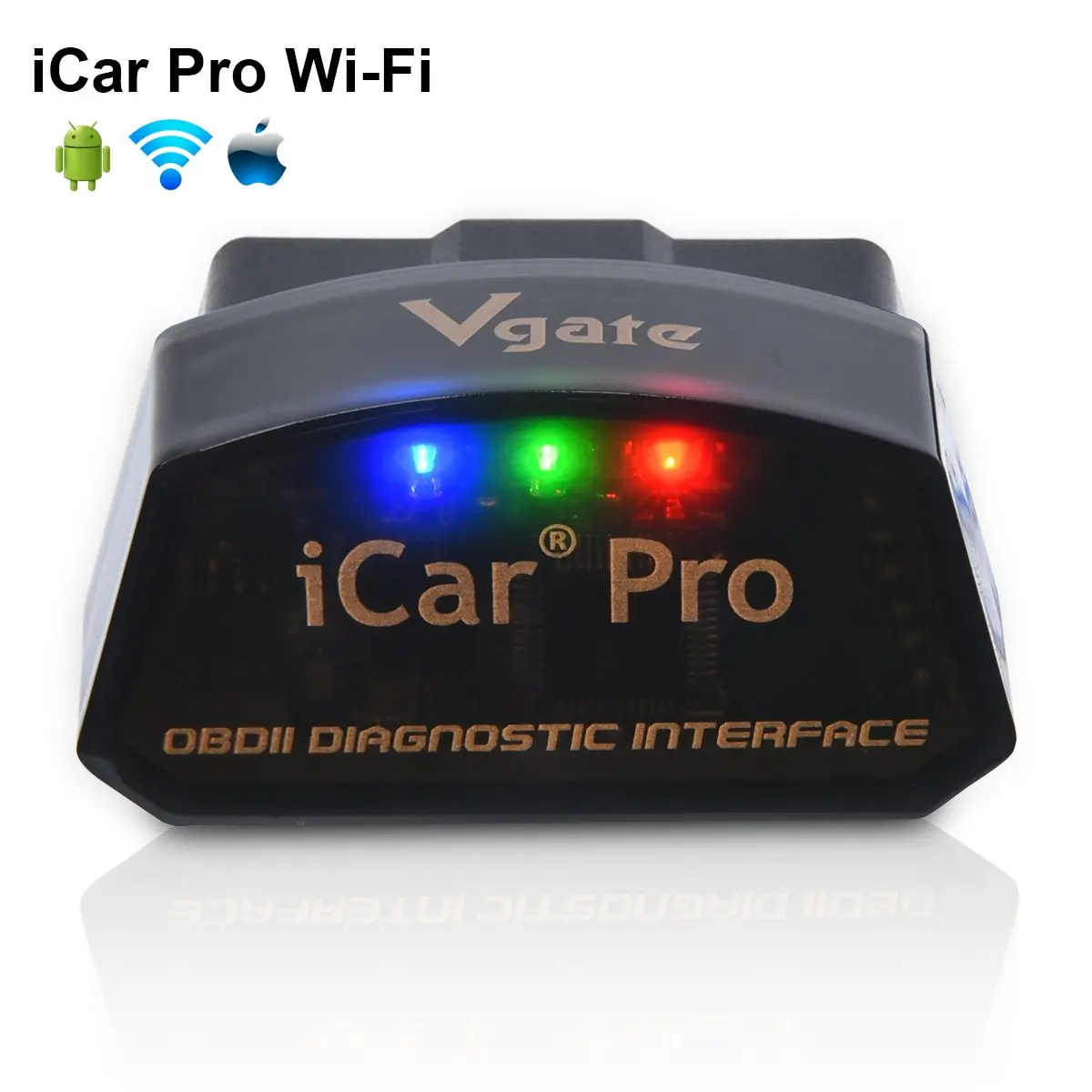 

Vgate iCar Pro OBD2 Scanner elm 327 wi-fi bluetooth 4.0 bluetooth v1.5 diagnostic tool For Android/IOS OBD 2 scanner for car