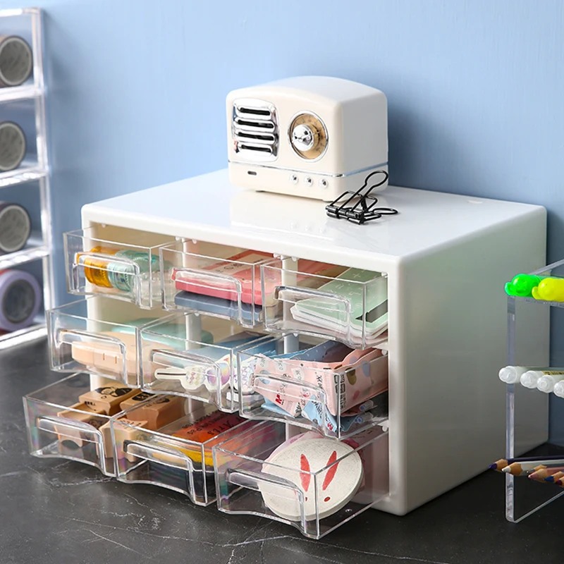 Multi-layer Dust-proof Office Storage Box Transparent Pen Makeup Cosmetic Lipstick Sundries Drawer Cabinet Articles Organizer Multi-layer Dust-proof Office Storage Box Transparent Pen Makeup Cosmetic Lipstick Sundries Drawer Cabinet Articles Organizer