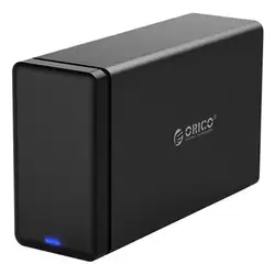 ORICO 3.5in корпус жесткого диска Dual 2 Bay Магнитный USB3.0 для SATA3.0 HDD корпус 20 ТБ Max поддержка UASP инструмент бесплатно