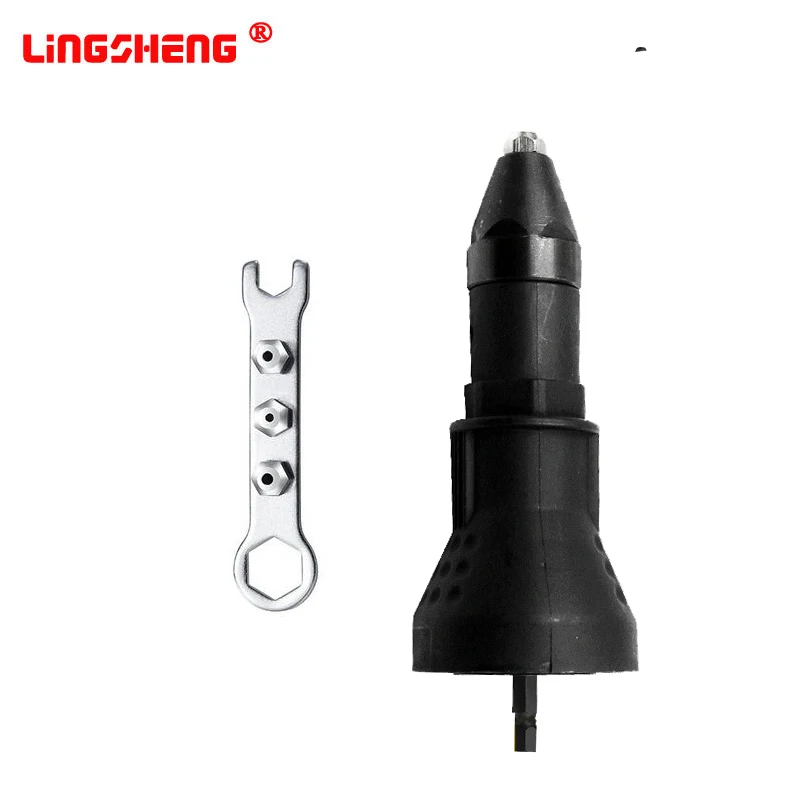 

Electric Rivet Nut Gun Riveting Tool Cordless Riveting Drill Adaptor Insert nut tool Multifunction Nail Gun Auto Rivet