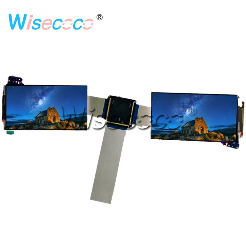 5.5 inch 4K dual screen LCD for Raspberry Pi VR glasses 3840 * 2160 IPS with  to MIPI controller board