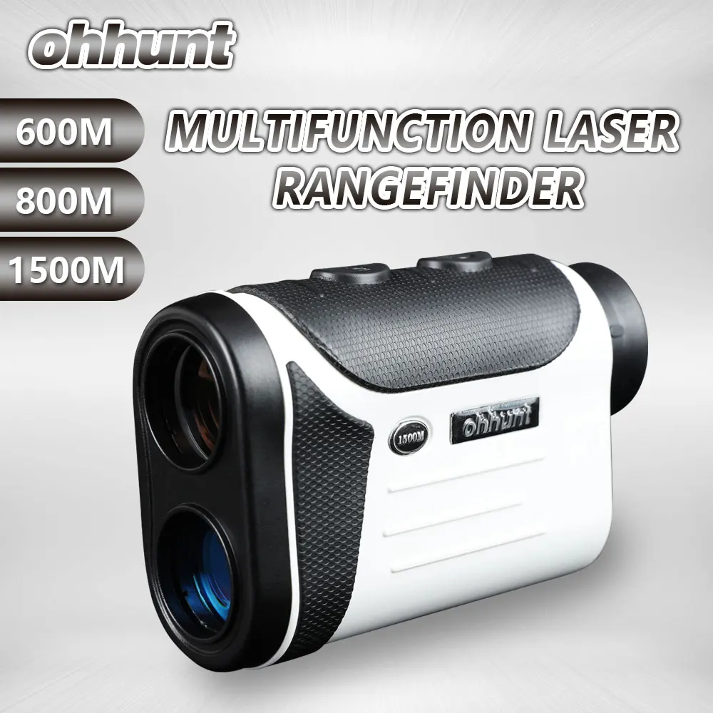 Ohhunt многофункциональный лазерный дальномер 8X 600 м 800 1500 охотничий Монокуляр для
