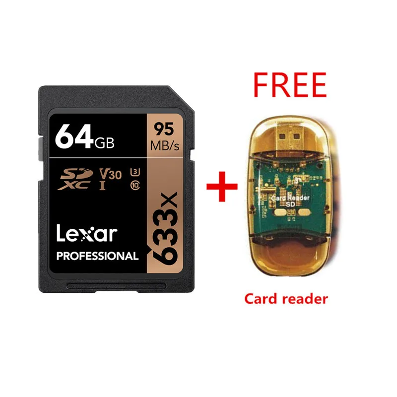 Original!!! Lexar 32GB SDHC Card U1 64GB 128GB 256GB U3 SD Card SDXC Memory Card C10 95M/s 633x For 1080p 3D 4K video Camera Original!!! Lexar 32GB SDHC Card U1 64GB 128GB 256GB U3 SD Card SDXC Memory Card C10 95M/s 633x For 1080p 3D 4K video Camera