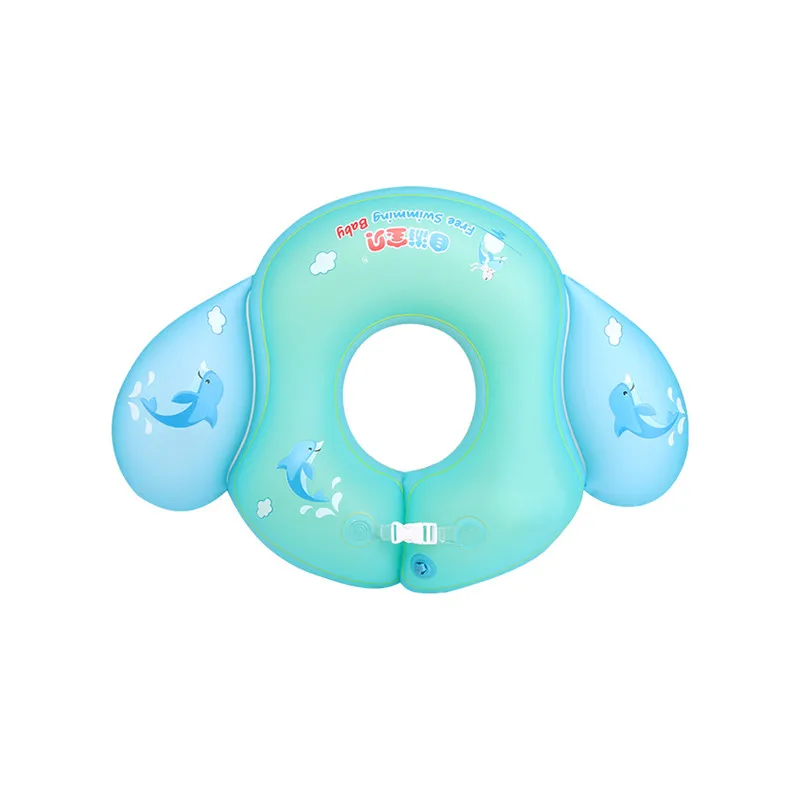 Best For You Baby Swimming Accessories Neck Ring Inflatable Wheels Newborns Bathing Circle Pool