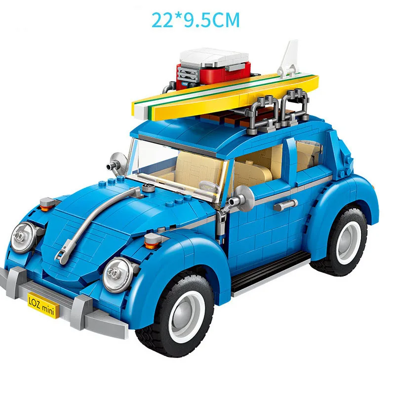 Loz-1114-Beetle-Speed-champions-Racing-Car-2-in-1-Block-Set-City-Mini-Model-Building (2)