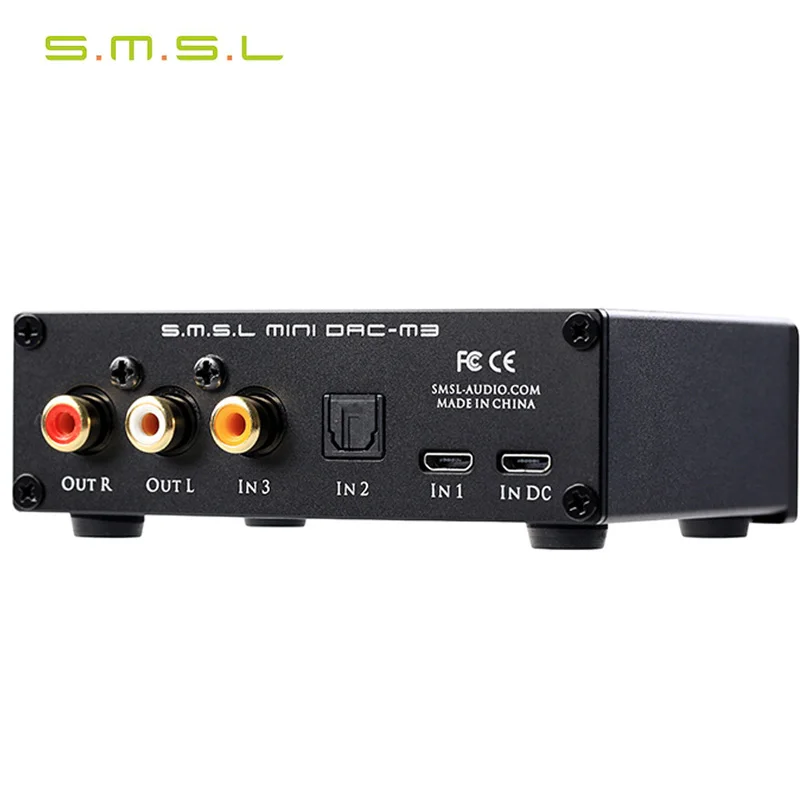 SMSL M3 USB/Оптическое волокно/коаксиальный Функция Hi-Fi аудио декодер все-в-одном Amp