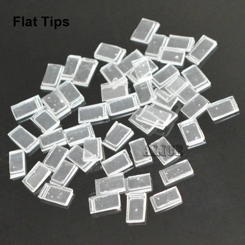 Fusion Keratin Glue 100pcs/lot Nail and U-Shapped Tips Flat Chips For Prebonded Hair Extensions