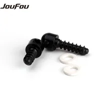 JouFou Hunting Accessories 2PCs Set Gun Sling Mounting Kits Sling Swivel Stud Wood Screws Base Suitable for Most Rifles Shotguns