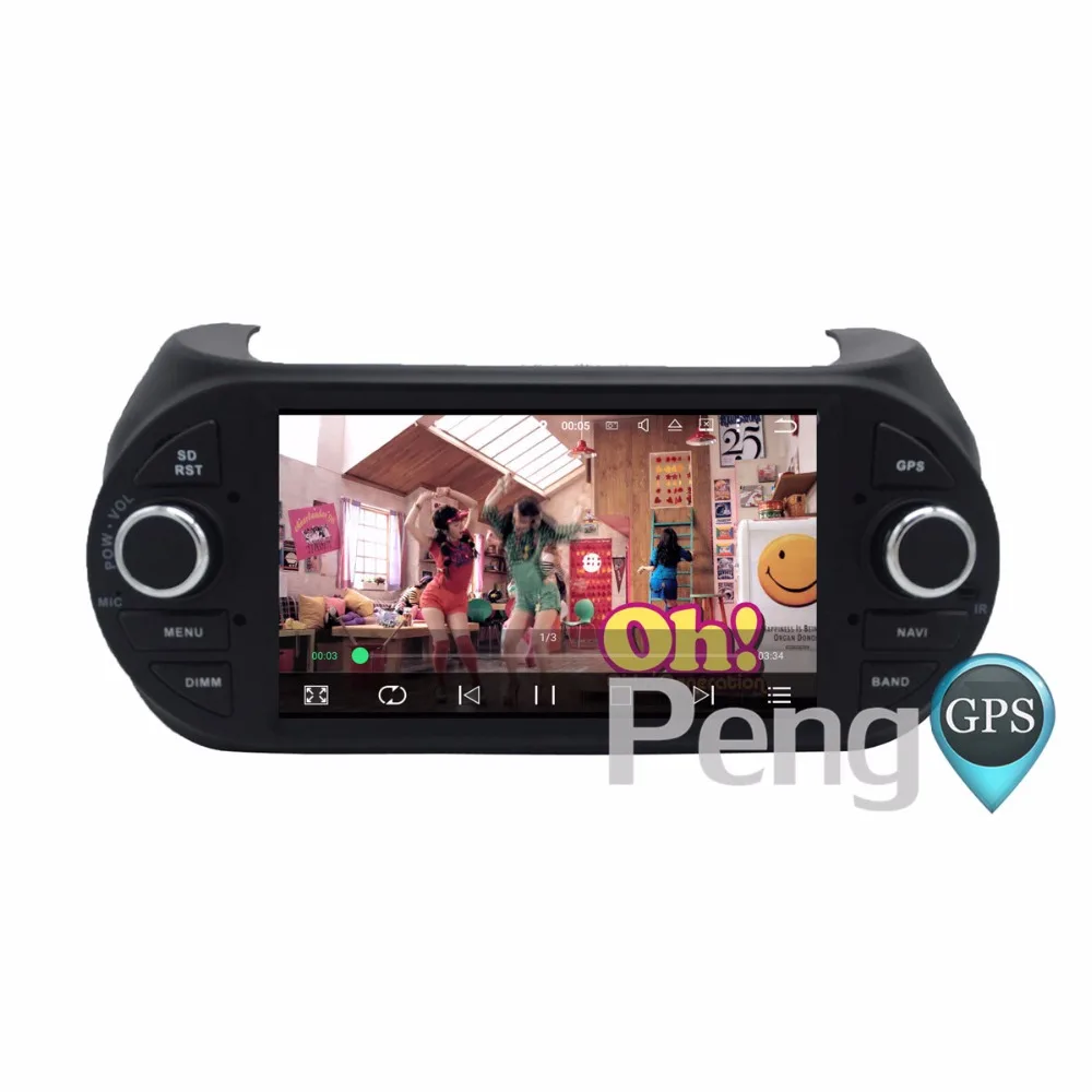 Best 2 Din Android 8.0 Car Radio DVD GPS Navigation for FIAT Fiorino Qubo Citroen Nemo Peugeot Bipper 2008-2016 Autostereo Headnnit 3