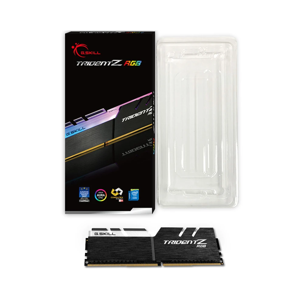 G. SKILL Trident Z rgb память DDR4 Ram 8GB 3000MHz RAMS для ПК компьютера настольного Memory|Оперативная