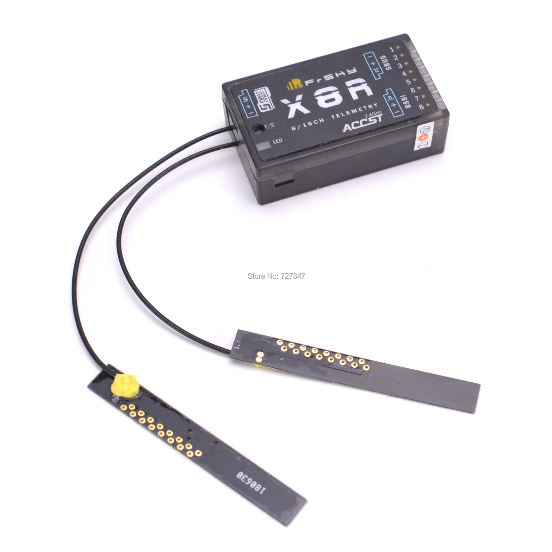 Оригинальный приемник FrSky ACCST X8R 8/16ch для XJT / Taranis X9D Plus Horus X12S SMARTPORT и SBUS|Детали