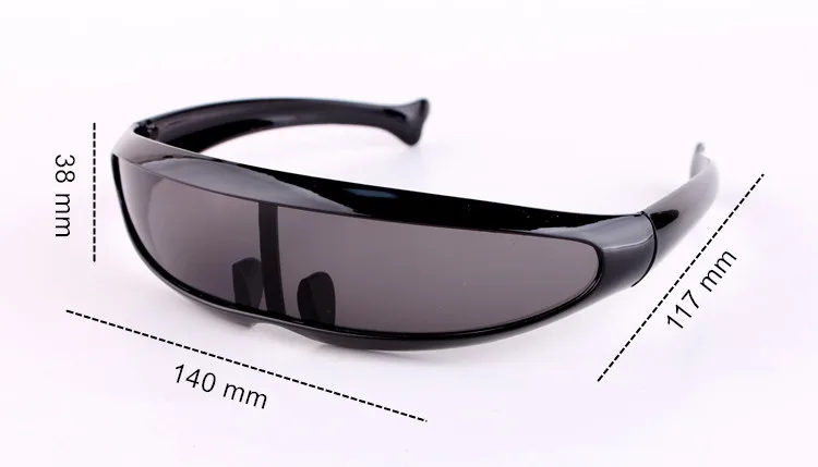 YOOSKE Cool X-men Солнцезащитные очки Мужские брендовые дизайнерские ртутные линзы лазерные очки путешествия ветрозащитные Солнцезащитные очки Мужские роботы очки