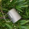 TOAKS Titanium Cup Coffee Tea Mug Ultralight For Outdoor Camping Tableware Without Lid Foldable Handle 450ml 60g CUP-450 6