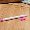 Stylo marqueur en tissu Soluble dans l'eau, 3 pièces/lot, bleu, rose, violet, avec gomme, AA7221 ► Photo 3/4