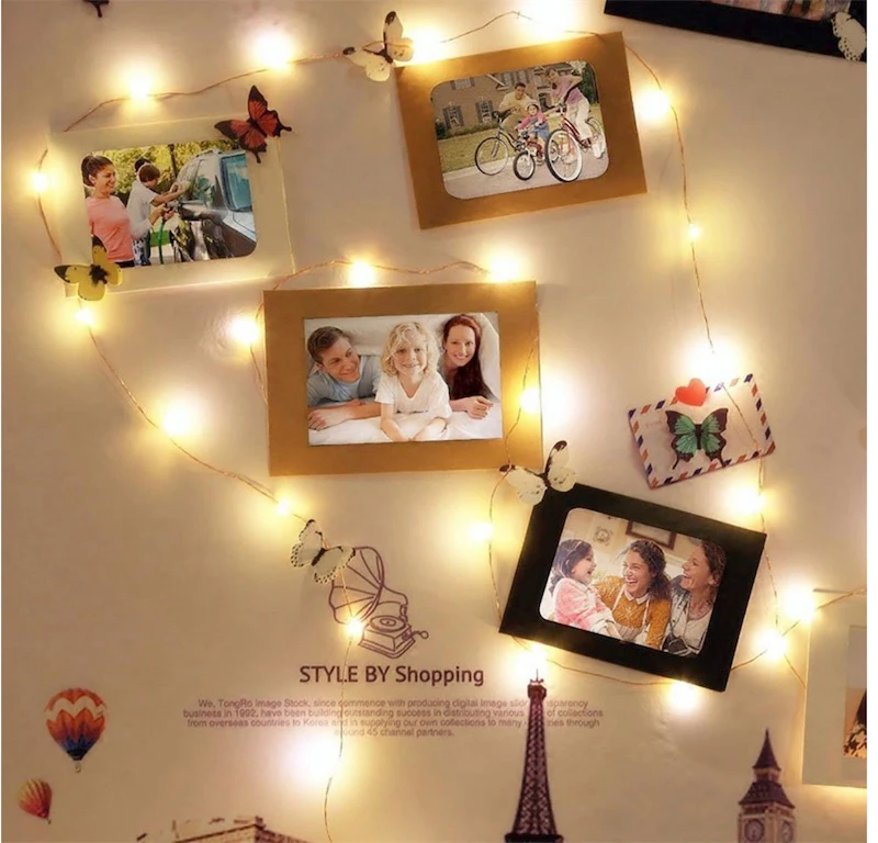 Guirlanda de Natal ao ar Luzes de Fadas a Mais Longa Luz plus Adaptador Levou Luzes da Corda 30 m 50 m 100 m Rua Luz Livre Brancas Quente Estrelado 20 O mais longo led string luzes 30m