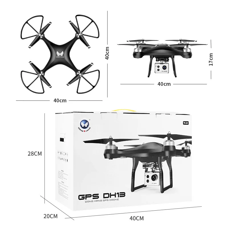 Helicóptero RC Drone GPS posicionamiento preciso con cámara Drones HD 1080 P profesional FPV Selfie Quadcopter Helicóptero RC Drone GPS posicionamiento preciso con cámara Drones HD 1080 P profesional FPV Selfie Quadcopter