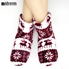 2015 New Indoor Home Slippers Flannel Slippers Plush Home Slippers Couples Wooden Floor Slippers For Women Shoes woman