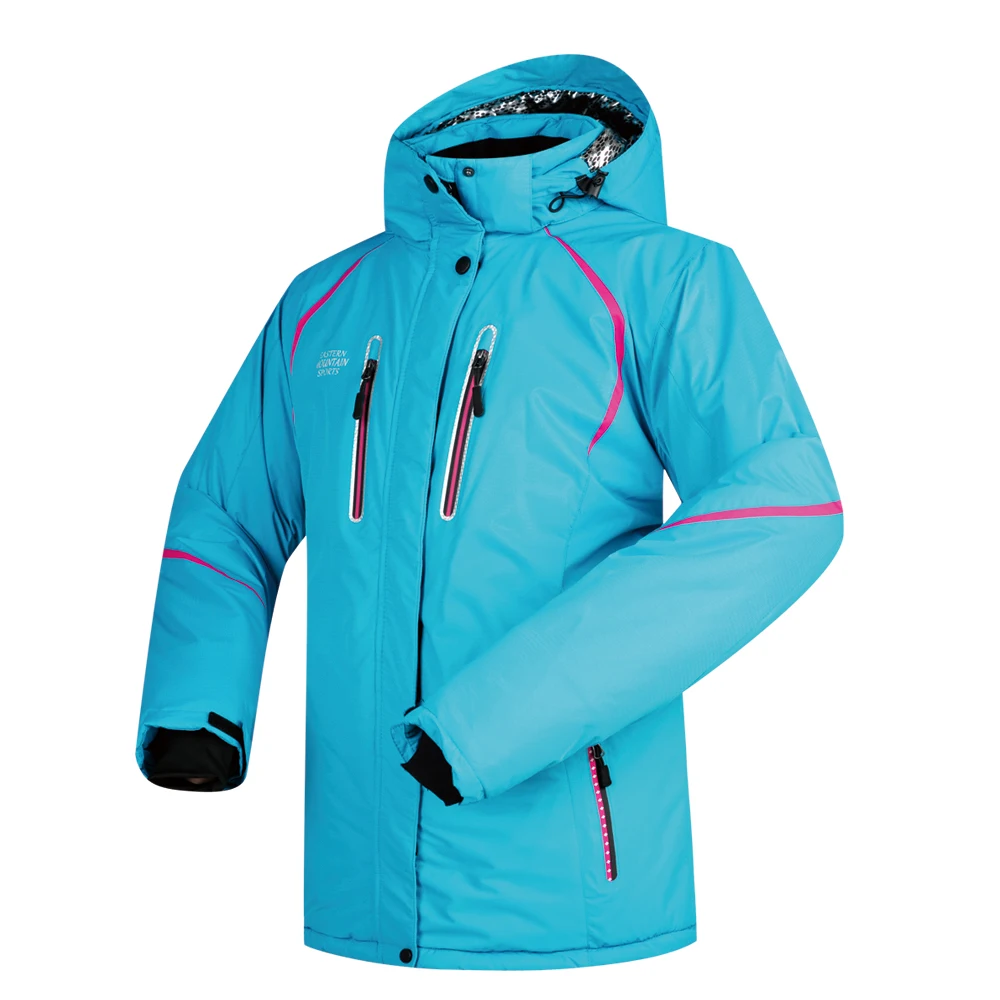 Chaqueta de esquí para mujer marca nueva chaqueta de invierno térmica impermeable a prueba de viento al aire libre para mujer senderismo esquí y snowboard chaqueta de mujer