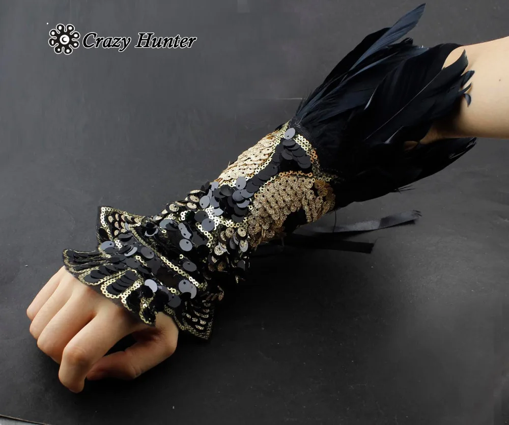 

Men's Leather Metal Stud Biker Punk Rocker Driving Motorcycle Fingerless Gloves