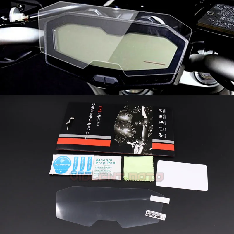 

New For Yamaha MT-07 FZ-07 MT07 Cluster Scratch Protection Film Screen Protector for Yamaha FZ07 MT 07 2014 2015 2016 2017
