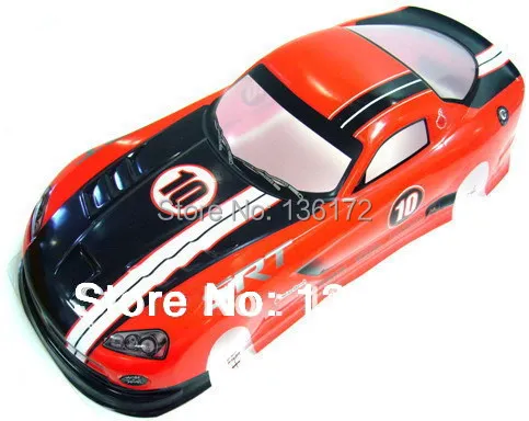Ewellsold 1/10 Radio Control on-roadCar painted PVC Body Shell 200mm and rc car Accessory parts No:047 size:460mm*200mm*110mm | Игрушки и