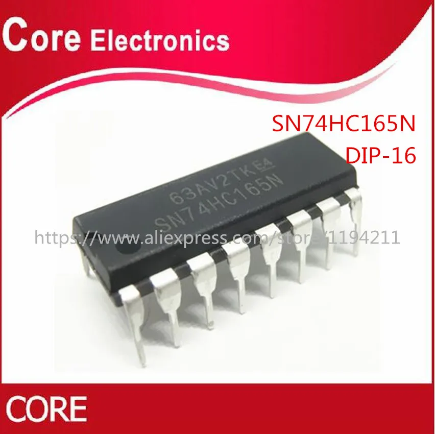 10 шт. SN74HC165N SN74HC165 DIP16 DIP 74HC165N 74HC Новинка|Интегральные схемы| |