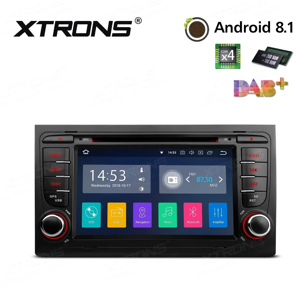 Excellent 7" Quad-Core Android 8.1 Oreo OS Car Multimedia DVD Navigation GPS Radio for Seat Exeo 2008-2013 with Full RCA Output Support 0