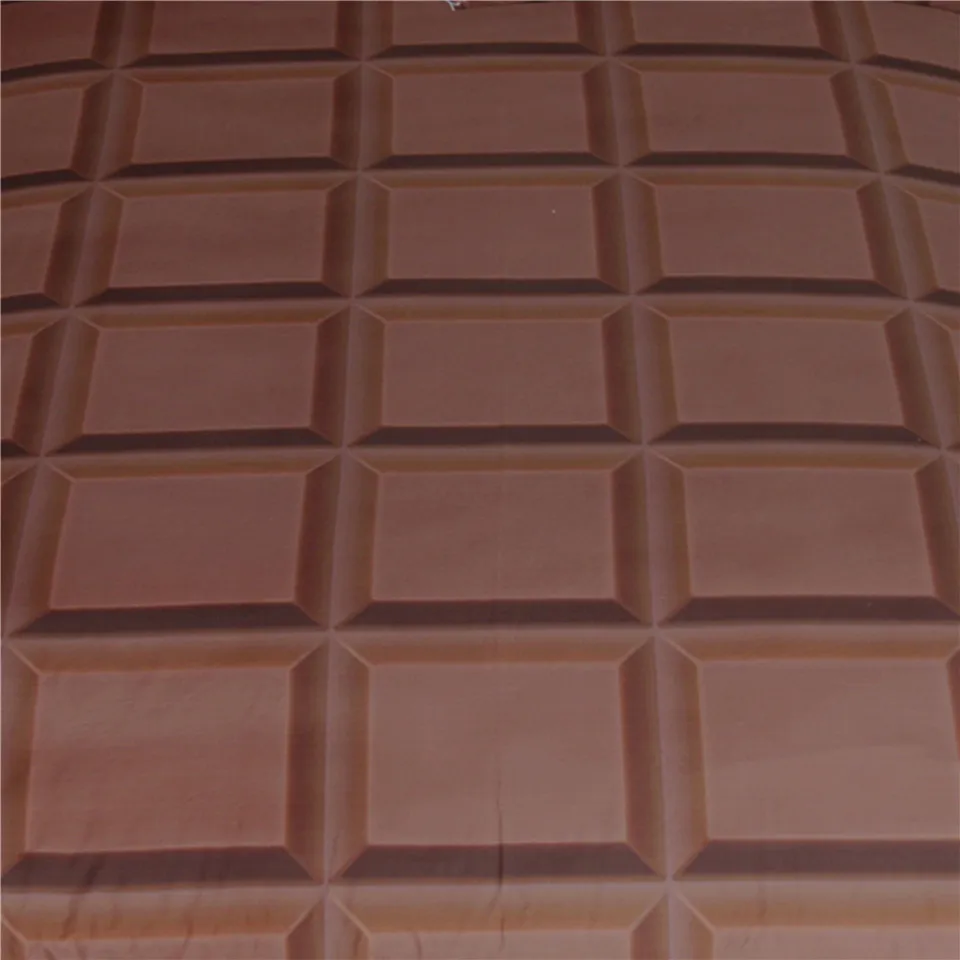 Blesslive сладкий шоколад гобелен 3d реалистичные гигантские шоколадные гобелены настенные гобелены Декор коричневый пледы простыни 150x200