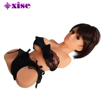 XISE MINI Sex Dolls Realistic Silicone 3D Double-Sided Body Life-like Love Doll For Men
