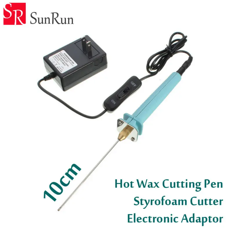 

New Craft Hot Knife Styrofoam Cutter 1Pc 10CM Pen CUTS FOAM KT Board WAX Cutting Machine Electronic Voltage Transformer Adaptor