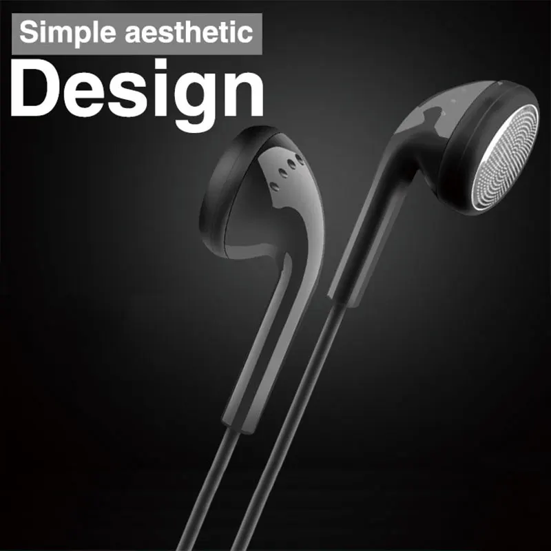 3,5 мм Плоские наушники-вкладыши Универсальные басы в ухо Проводная гарнитура наушники для Xiaomi huawei samsung iPhone 6 6S 5 S Plus