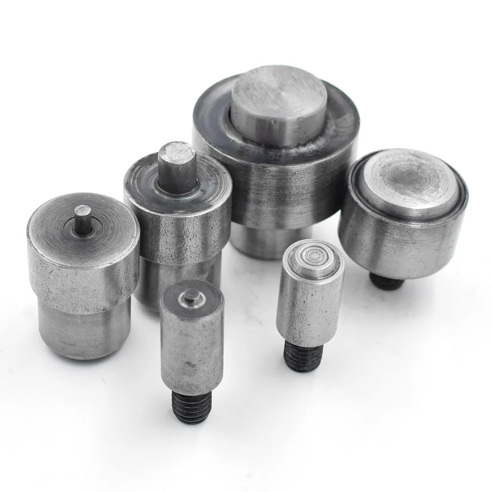 

Eyelets buckle mold. Hand pressing button.Prong Snaps mold.installation tool. 3.5mm/4mm/5mm/6mm/8mm/10mm/12mm/14m/17mm/18mm/20mm