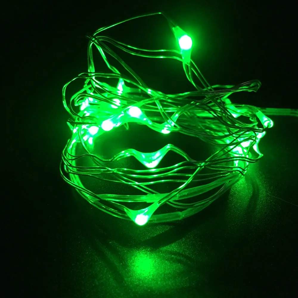 2 м светодио дный светодиодная гирлянда медная проволока Corker String Fairy Lights для стеклянного ремесла бутылка год/Рождество/валентинки Свадебные украшения Ra