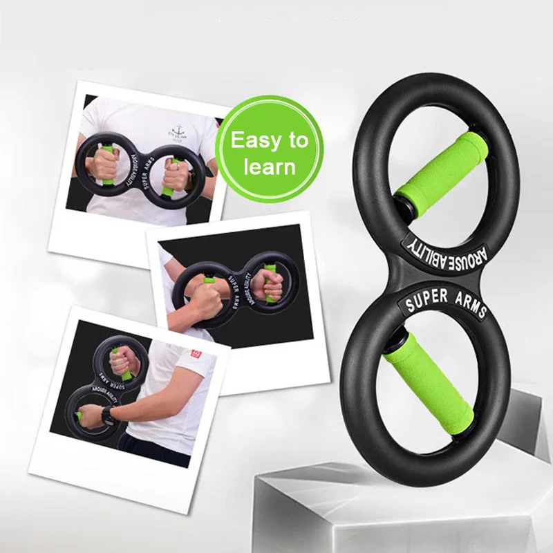 8 character arm, male and female badminton wrist, arm, wrist, muscle, strength ring, training and fitness equipment W4-148