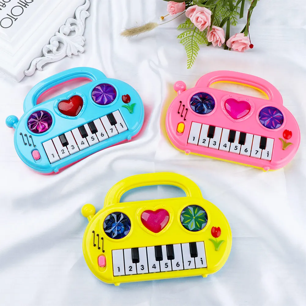 1Pc Mini Multi Color Keyboard Piano Educational Musical Toy Portable