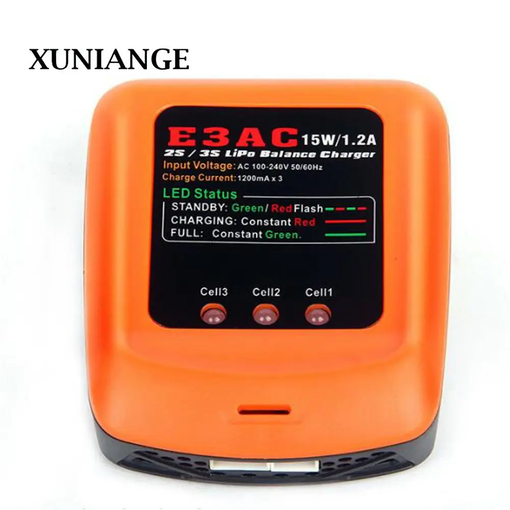 

XUNIANGE3AC Balance Charger Discharger Built-in Power RC Model Lithium Battery Charger DJI Accessories