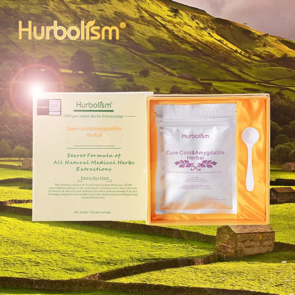 Новинка от Hurbolism травяной порошок для лечения простуды болей в горле жара боли