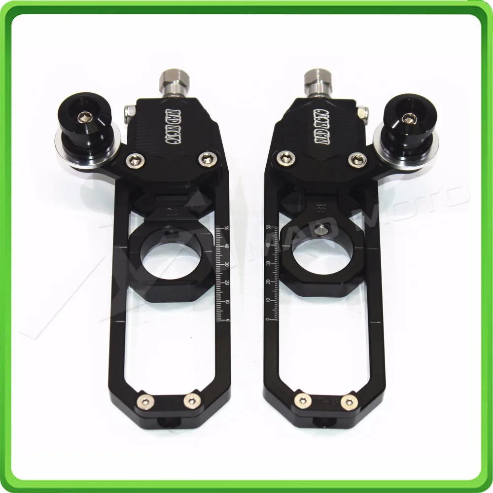 Motorcycle Chain Tensioner Adjuster with bobbin fit for BMW HP4 2012-2014,S1000R 2014-2017,S1000RR 2010-2017 Black (4)