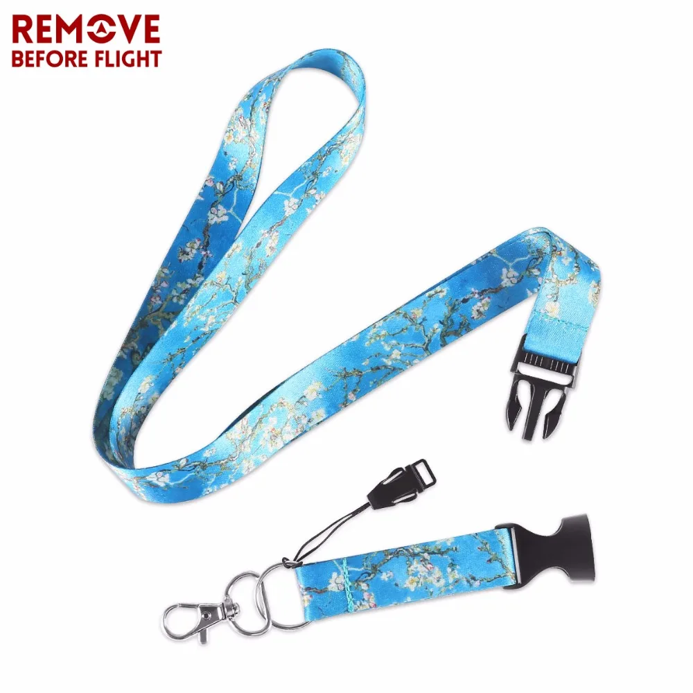 blue flower lanyards2