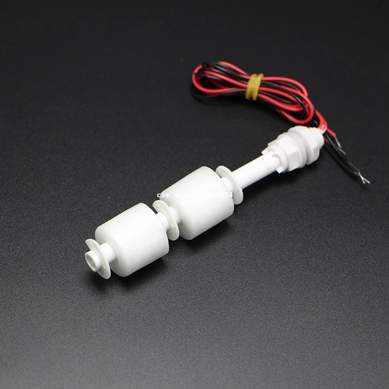 

M10*100mm Double Ball 220V Poly Propy Water Level Liquid Sensor Mini Float Switch ZP10010-2 2A1