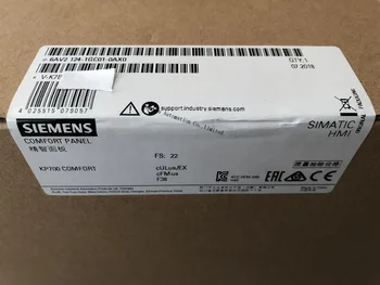 

ORIGINAL SIMATIC HMI 6AV2124-1GC01-0AX0 KP700 COMFORT PANEL, 6av2124-1gc01-0ax0 PANEL KEY OPERATION, 7" WIDESCREEN-TFT-DISPLAY
